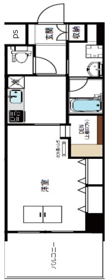 ARROWFIELDS貮番館 間取り