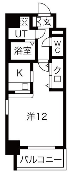 エスリード福島リバーフロント　間取り