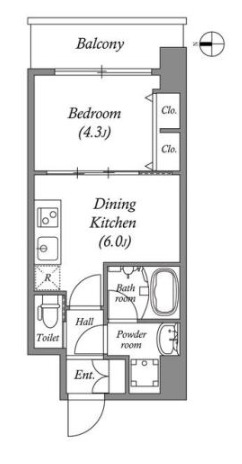 スプランディッド安土町　間取り