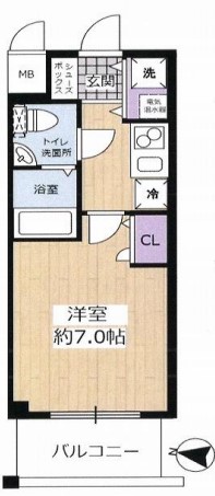 ベルエ難波西　間取り