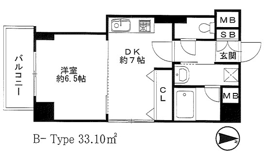 エルブ南船場　間取り