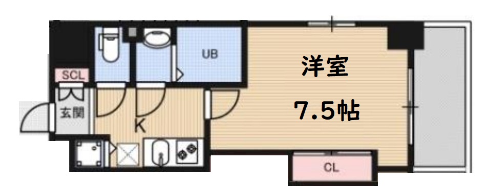 Luxe花園　間取り