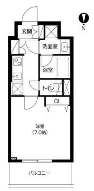 アーバネックス梅田西　間取り