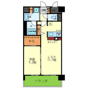 La CLochette de Ecrarge　間取り