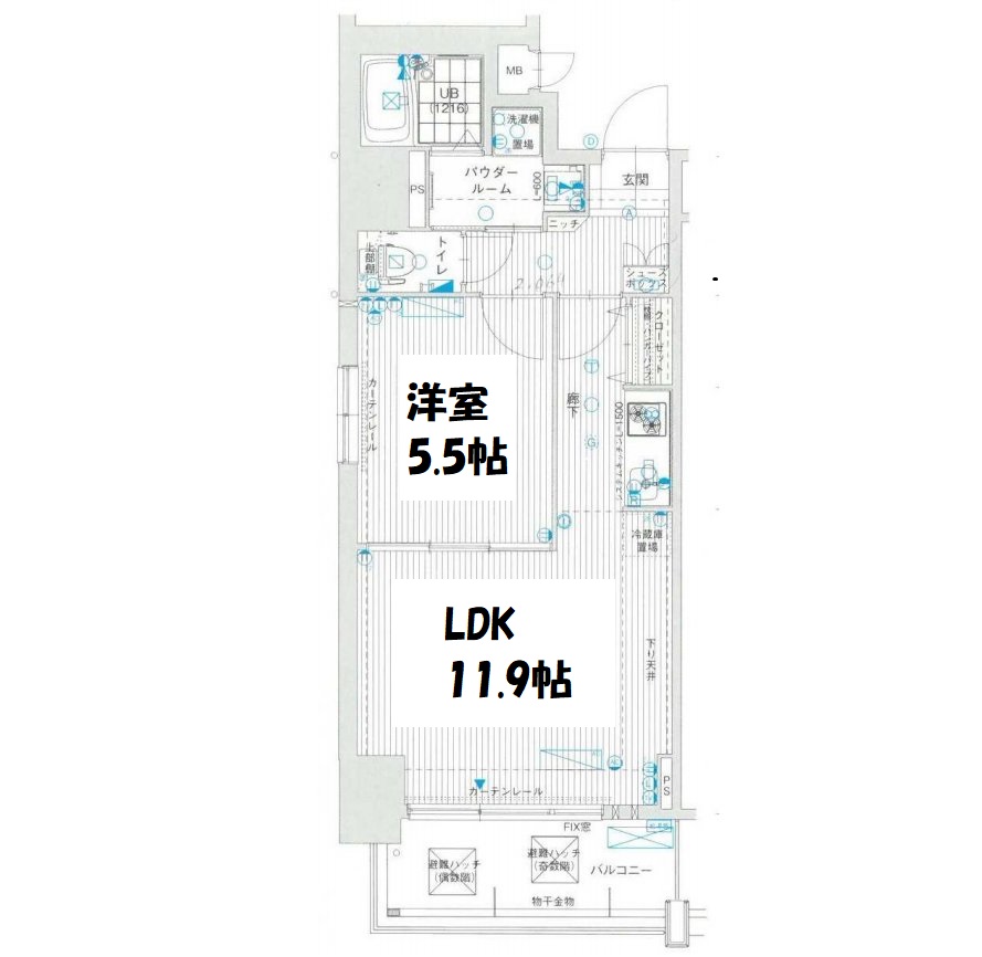 レオンコンフォート本町東　間取り