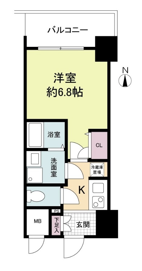 Core本町 間取り