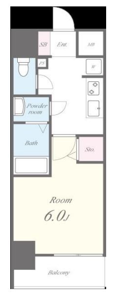 グランパシフィック長橋　間取り