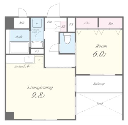 グランシャリオ・モア　　間取り