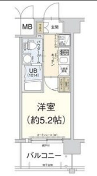 エスリード南堀江リバーサイド 間取り