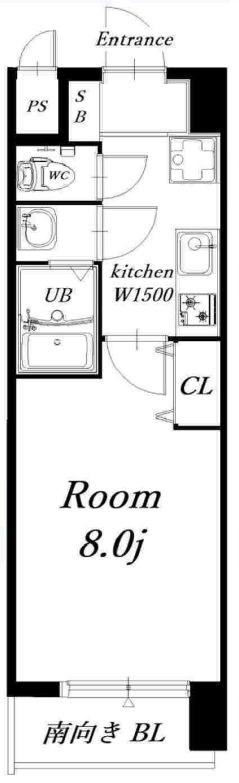 Grand Marks鶴橋　間取り