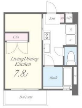 ボヌールエイワ　間取り