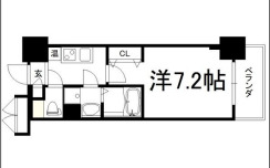 アスヴェル大阪城WESTⅡ 間取り