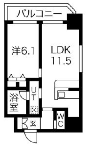 スプランディッド安土町　間取り
