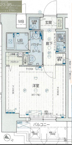 スワンズ江戸堀ウエストパーク 間取り