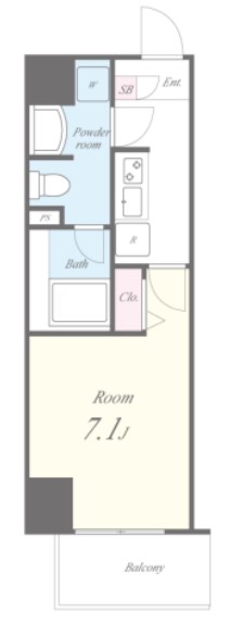 AKASHI ENTERPRISE　間取り図
