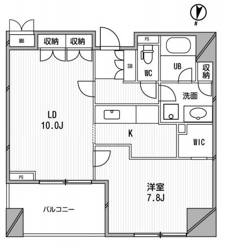 アーデンタワー福島ウエスト 間取り
