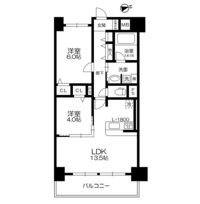ルナグランデ　間取り