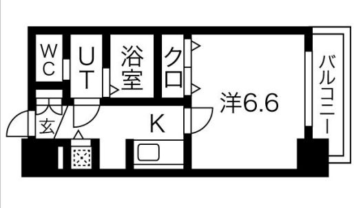 5階の間取り図