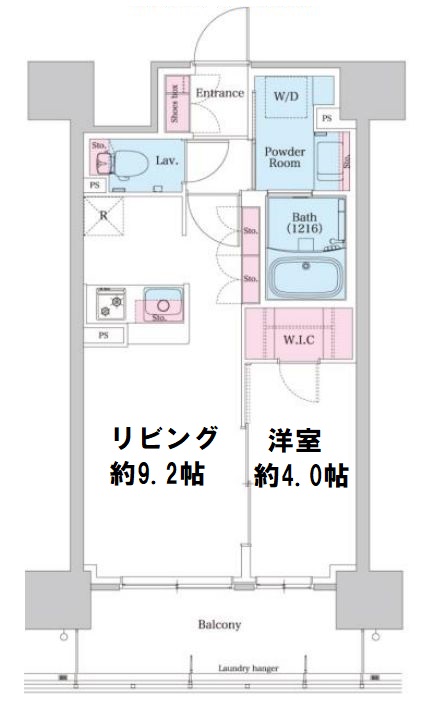 BPRレジデンス新梅田　間取り