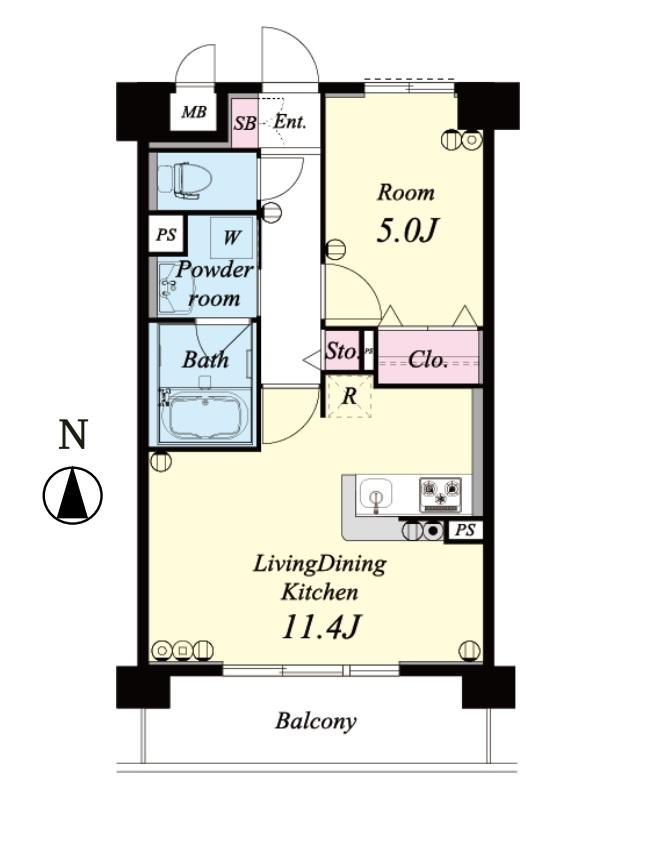 ＳＵＮ ＣＲＥＳＴ(サンクレスト)　間取り