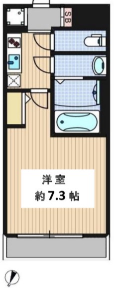 サムティ江戸堀ASUNT　間取り