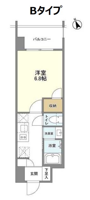 リビオメゾン西天満 間取り