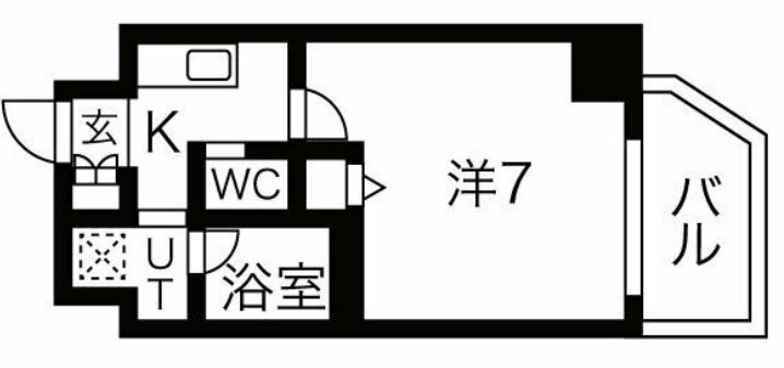 ファーストステージ京町堀レジデンス　間取り