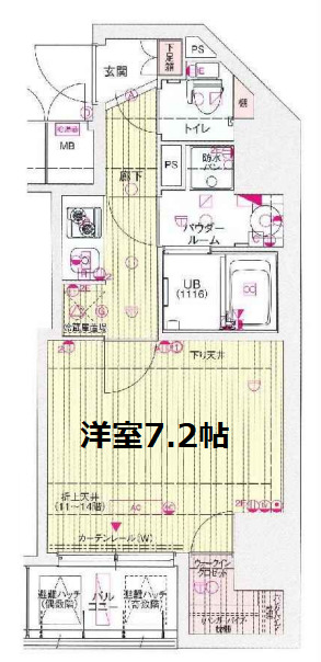 サムティ西長堀リバーフロント　間取り