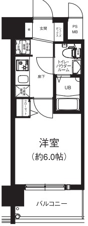 エグゼ大阪NORTHゲート　間取り