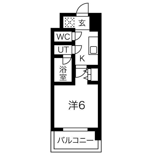 スプランディッド難波 間取り