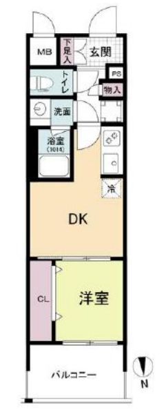 ドゥーエ天満橋　間取り