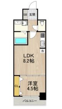 セノアタワー新大阪　間取り