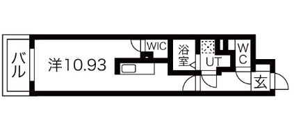 アクアプレイス上本町　間取り