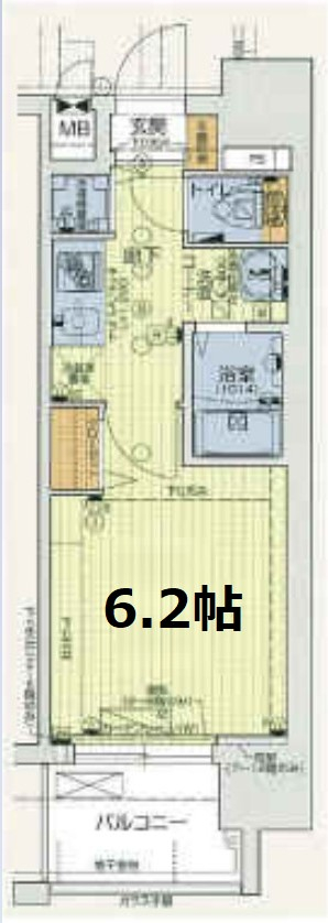 ララプレイス新大阪シエスタ　間取り