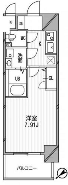 アーデン谷町　間取り
