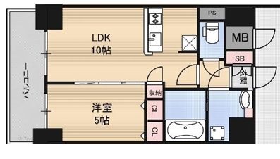 CAVANA梅田北　間取り