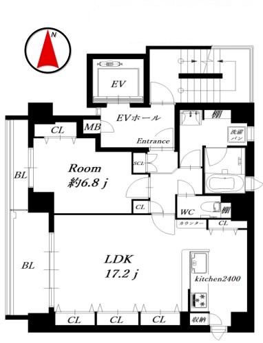 グランテージ国分町　間取り図