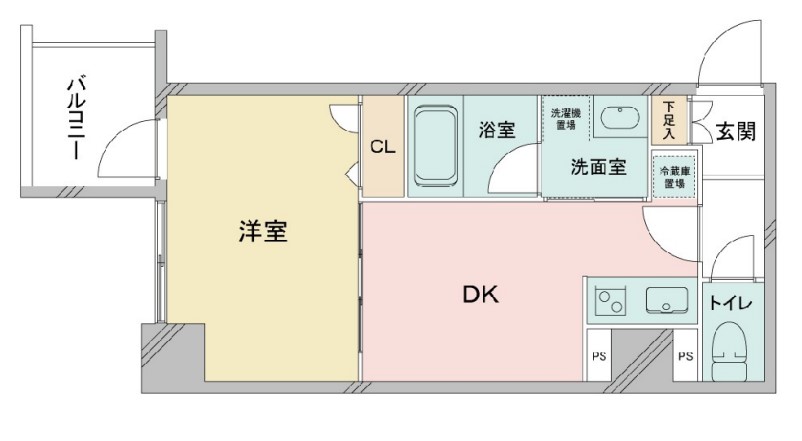 krehl元町 間取り