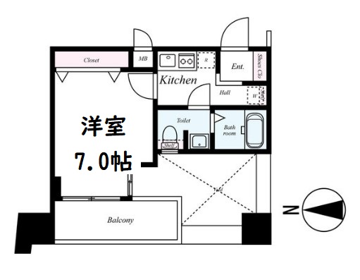 ラナップスクエア四天王寺 間取り