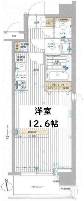 クレストコート高津 間取り