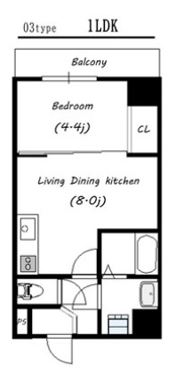 SFIDA森ノ宮　間取り