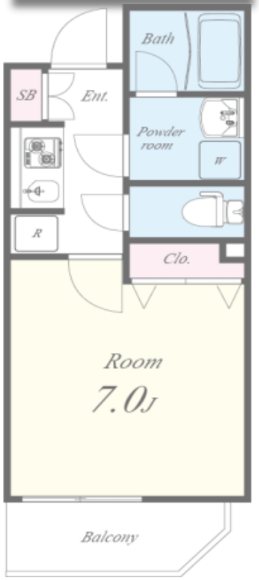 セイワパレス福島駅前　間取り