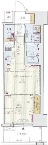 レオンコンフォート大手通　間取り