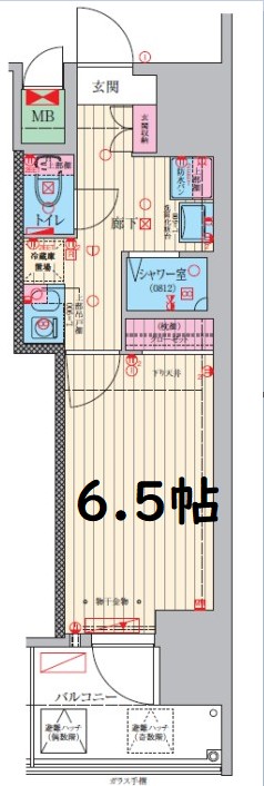 ファーストフィオーレ九条Ⅱ 間取り