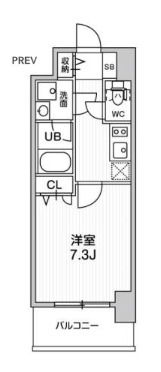 スプランディッド九条駅前　間取り