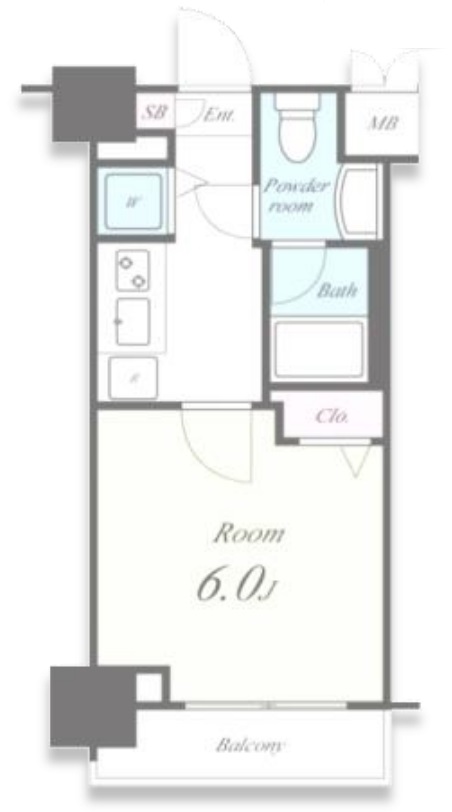 セイワパレス東三国駅前 間取り