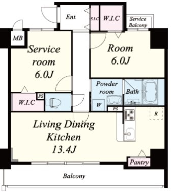 ハナミズキ福島　間取り