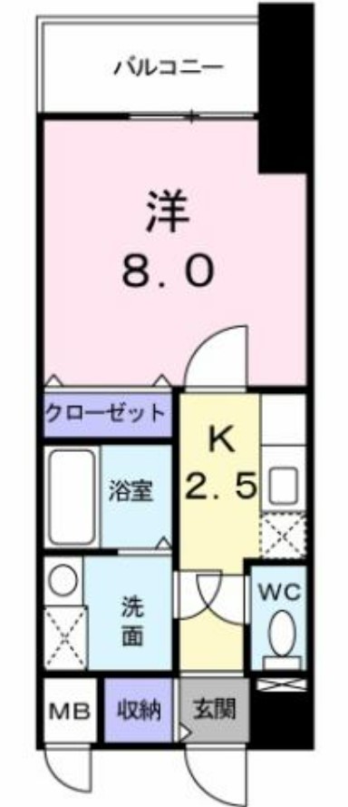 サニーレジデンス吉野　間取り