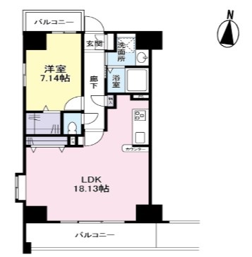 エスヴェール北梅田　間取り