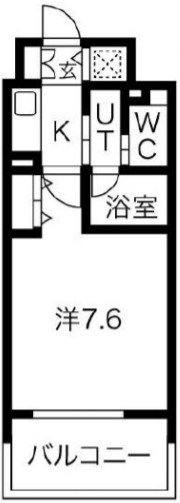 ジュネーゼグラン心斎橋東 間取り